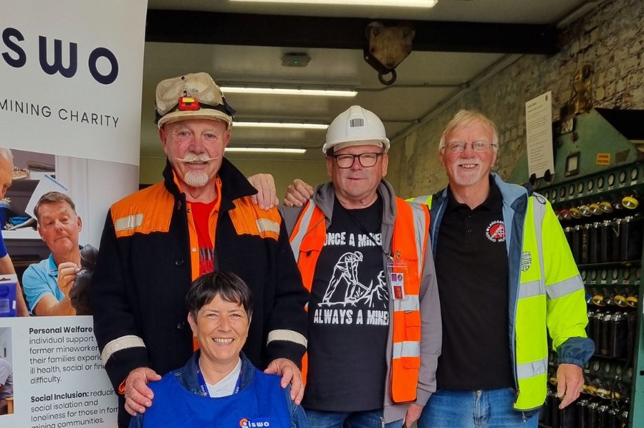 CISWO team at the Northwest Miners' Heritage event at Lancashire Mining Museum